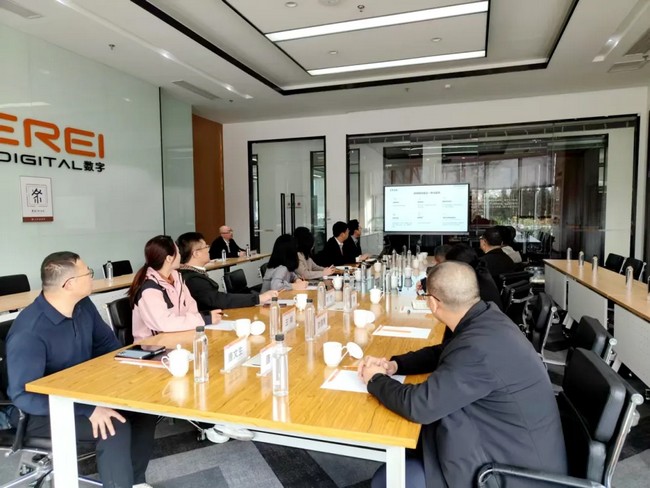 第一師阿拉爾市黨委組織部蒞臨捷瑞數(shù)字考察，共探全域數(shù)字化轉(zhuǎn)型發(fā)展